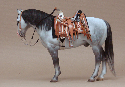 Cavalo Branco com Cinza