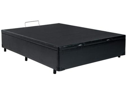 Cama box com Baú sistema de abertura fácil